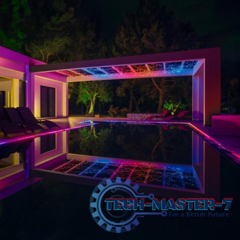 Inteligentne lampki choinkowe Strings 250 LED RGB+W, łańcuch 20m Inteligentne lampki choinkowe Strings 250 LED RGB+W, łańcuch 20m