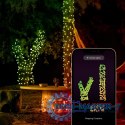 Inteligentne lampki choinkowe Strings 400 LED RGB+W łańcuch 32m