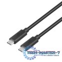 Kabel USB C-USB C 1m 100W 5Gbps USB 3.1 czarny
