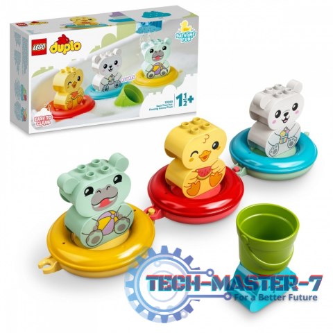 Klocki DUPLO 10965 Zabawa w kąpieli: pływający pociąg ze zwierzątkami Klocki DUPLO 10965 Zabawa w kąpieli: pływający pociąg ze zwierzątkami