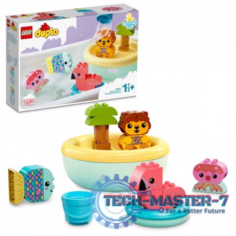 Klocki DUPLO 10966 Zabawa w kąpieli: pływająca wyspa ze zwierzątkami Klocki DUPLO 10966 Zabawa w kąpieli: pływająca wyspa ze zwierzątkami