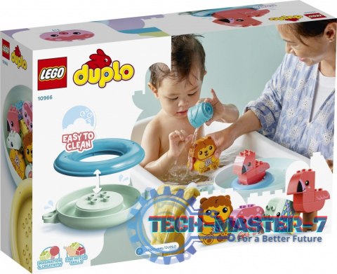 Klocki DUPLO 10966 Zabawa w kąpieli: pływająca wyspa ze zwierzątkami Klocki DUPLO 10966 Zabawa w kąpieli: pływająca wyspa ze zwierzątkami