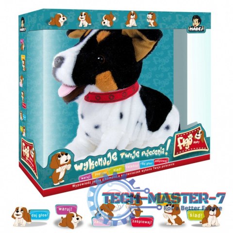 Maskotka interaktywna Figo Pies reagujący na komendy Jack Russel Terrier Maskotka interaktywna Figo Pies reagujący na komendy Jack Russel Terrier