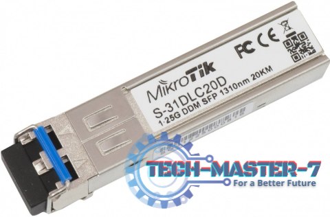 Moduł SFP 1.25G LC SM 20km S-31DLC20D