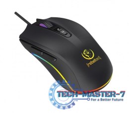 Mysz dla graczy przewodowa Predator Sensor SUNPLUS 190, rozdzielczość:800/1600/2400/4800/6400 DPI, 7 przycisków i rolka