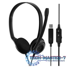 PC 8 USB - Słuchawka stereo USB do komputera z pilotem