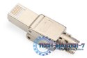 Wtyk modularny RJ45 kat.6A, PoE++, 10GbE, STP, ekranowany, beznarzędziowy, zakręcany, metalowy, AWG 26-22, dł.50mm