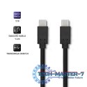 Kabel USB 3.1 typ C męski | USB 3.1 typ C męski