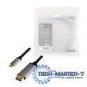 Kabel USB-C do HDMI, 4K 60Hz aluminiowy 1.8m