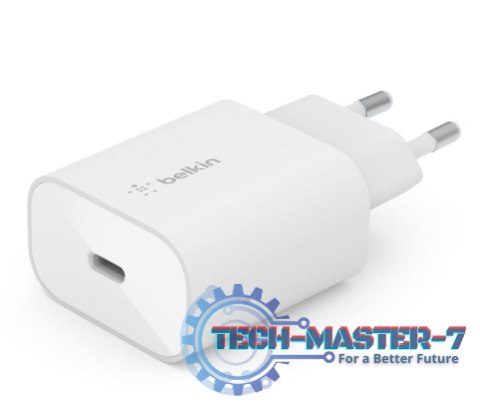 Ładowarka sieciowa 25W USB-C Power Delivery 3.0 PPS biała Ładowarka sieciowa 25W USB-C Power Delivery 3.0 PPS biała