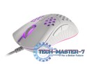 Mysz Krypton 555 8000DPI podświetlenie RGB Biała