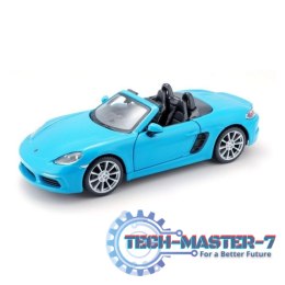 Porsche 718 Boxster 1/24 Niebieskie
