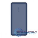 PowerBank 20 000mAh 15W USB-A/USB-C niebieski
