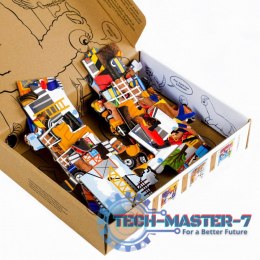Puzzle 24 elementy Na Budowie praca wre