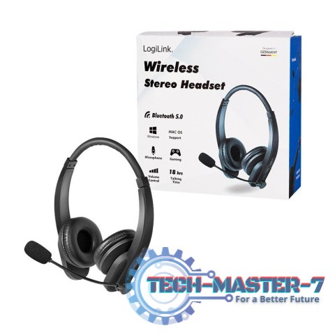 Słuchawki stereo Bluetooth z mikrofonem Słuchawki stereo Bluetooth z mikrofonem