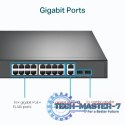 Switch SG1218MP 16xGE PoE+ 2xGE 2xSFP