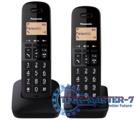 Telefon KX-TGB612 Dect Duo czarny Telefon KX-TGB612 Dect Duo czarny