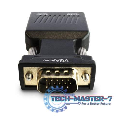 Adapter SAVIO CL-145 VGA - HDMI + Audio