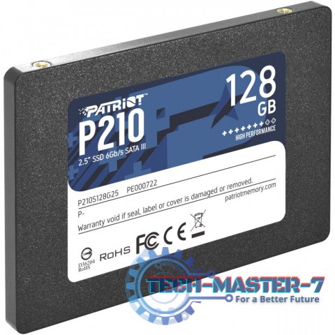 Dysk SSD PATRIOT P210 128 GB P210 (2.5″ /128 GB /SATA III (6 Gb/s) /450MB/s /430MB/s)