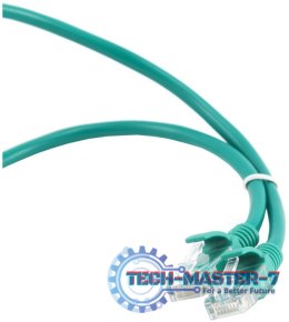 GEMBIRD Patchcord Cat.5e 1.5m Zielony 1.5 Patchcord