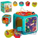 Kostka edukacyjna sorter 6w1 niebieska