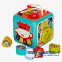 Kostka edukacyjna sorter 6w1 niebieska