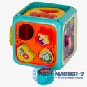 Kostka edukacyjna sorter 6w1 niebieska