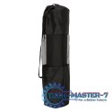 Mata do ćwiczeń jogi gimnastyczna treningowa fitness karimata gruba 1,5cm czarna + pokrowiec