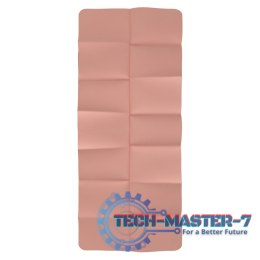 Mata fitness gimnastyczna do ćwiczeń jogi pilatesu fitness joga składana 183x61x0,4 cm różowy