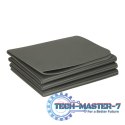 Mata fitness gimnastyczna do ćwiczeń jogi pilatesu fitness joga składana 183x61x0,4 cm szara