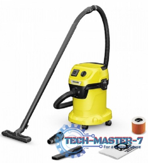 Odkurzacz bezworkowy KARCHER WD 3 P V-17/4/20 EU III 1.628-171.0 (1000W /Żółto-czarny )