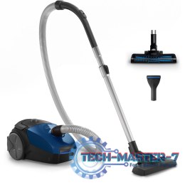 Odkurzacz workowy PHILIPS PowerGo FC8240/09 (900W /Niebieski )