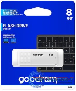 Pendrive (Pamięć USB) GOODRAM (8 GB /USB 2.0 /Biały )