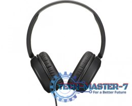 Słuchawki nauszne z mikrofonem JVC HA-S31M (1.2m /3.5 mm minijack wtyk/Czarny)
