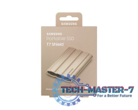 Dysk SSD T7 Shield 2TB USB 3.2, beżowy Dysk SSD T7 Shield 2TB USB 3.2, beżowy