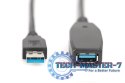 Kabel przedłużający USB 3.0 SuperSpeed Typ USB A/USB A M/Ż aktywny Czarny 10m