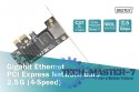 Karta sieciowa przewodowa PCI Express 1x RJ45 2.5 Gigabit Ethernet 10/100/1000/2500Mbps