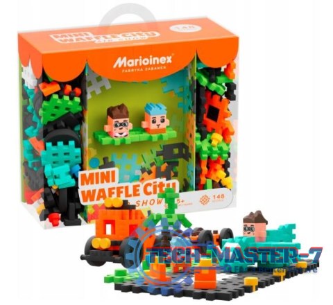 Klocki Waffle mini - Pokaz lotniczy 148 elementów