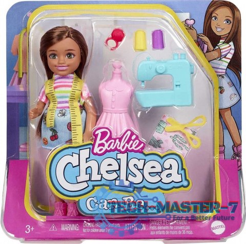 Lalka Barbie Chelsea Możesz być Kariera Projektantka mody
