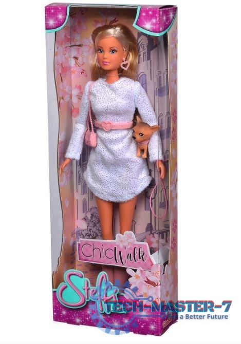 Lalka Steffi z chihuahua