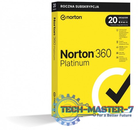 *Norton360 PLATINUM100GB PL 1U 20Dvc 1Y 21427517