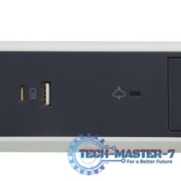 Przedłużacz ochr. 3x2PZ +USB A/C 1,5m