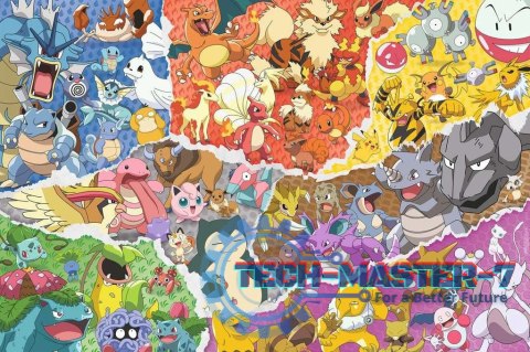 Puzzle 5000 elementów Pokemon Puzzle 5000 elementów Pokemon