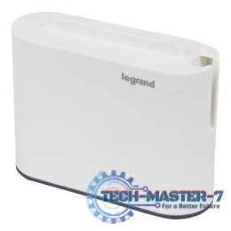 Rozgałęziacz 2x2P+USB AC Biało/czarny