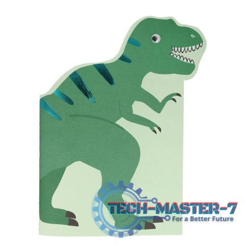 Szkicownik z naklejkami Dino