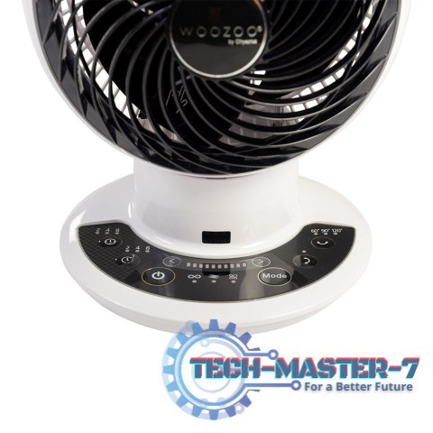 Wentylator/Cyrkulator Woozoo PCF-SDC18T DC jet 180, 18cm, 35W, 10 prędkoci, Ruchoma głowica, Pilot, Timer, Biały Wentylator/Cyrkulator Woozoo PCF-SDC18T DC jet 180, 18cm, 35W, 10 prędkoci, Ruchoma głowica, Pilot, Timer, Biały