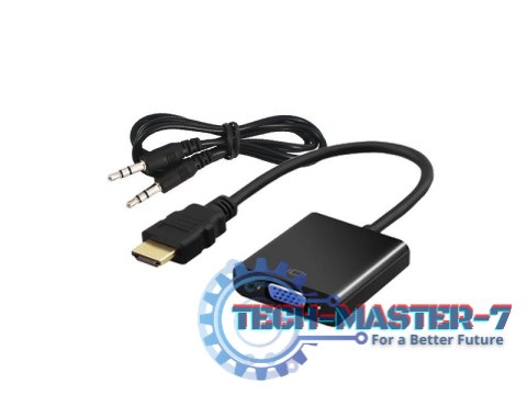 Adapter HDMI (M) - VGA (F) z audio, CL-23/B