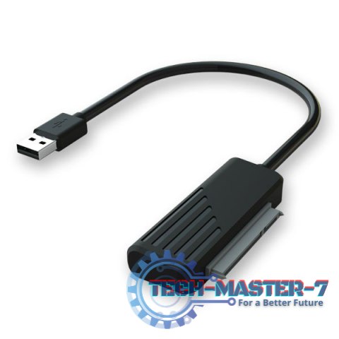 Adapter SATA żeński - USB 3.0 męski do dysków 2,5, AK-38