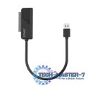 Adapter SATA żeński - USB 3.0 męski do dysków 2,5, AK-38