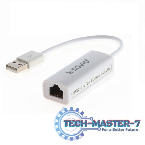 Adapter USB LAN 2.0 - Fast Ethernet (RJ45), blister, CL-24